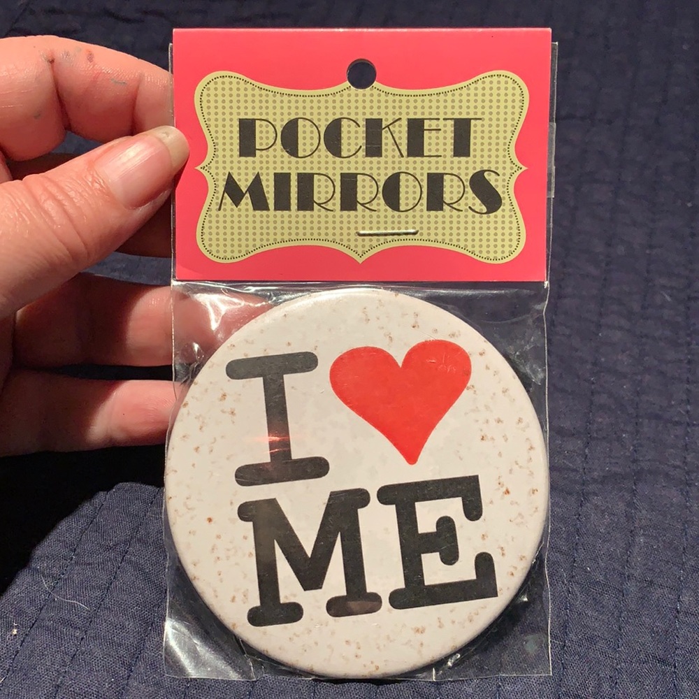 Swag Pocket Mirror - I ❤️ ME